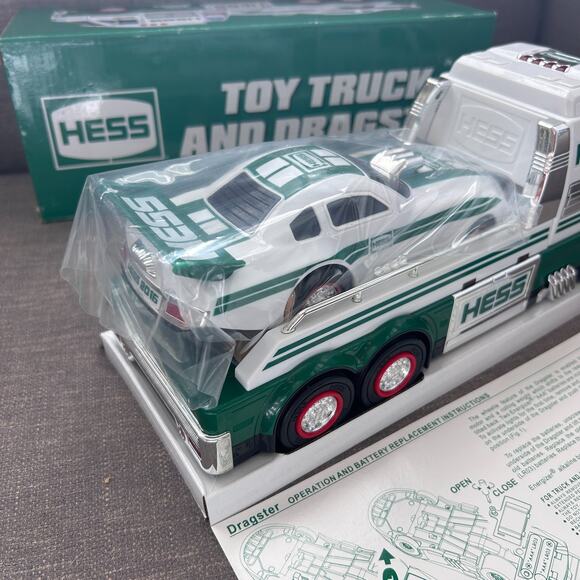 Hess Toy Truck and Dragster Collectible Toy 2016 Brand New In Box - Picture 9 of 9